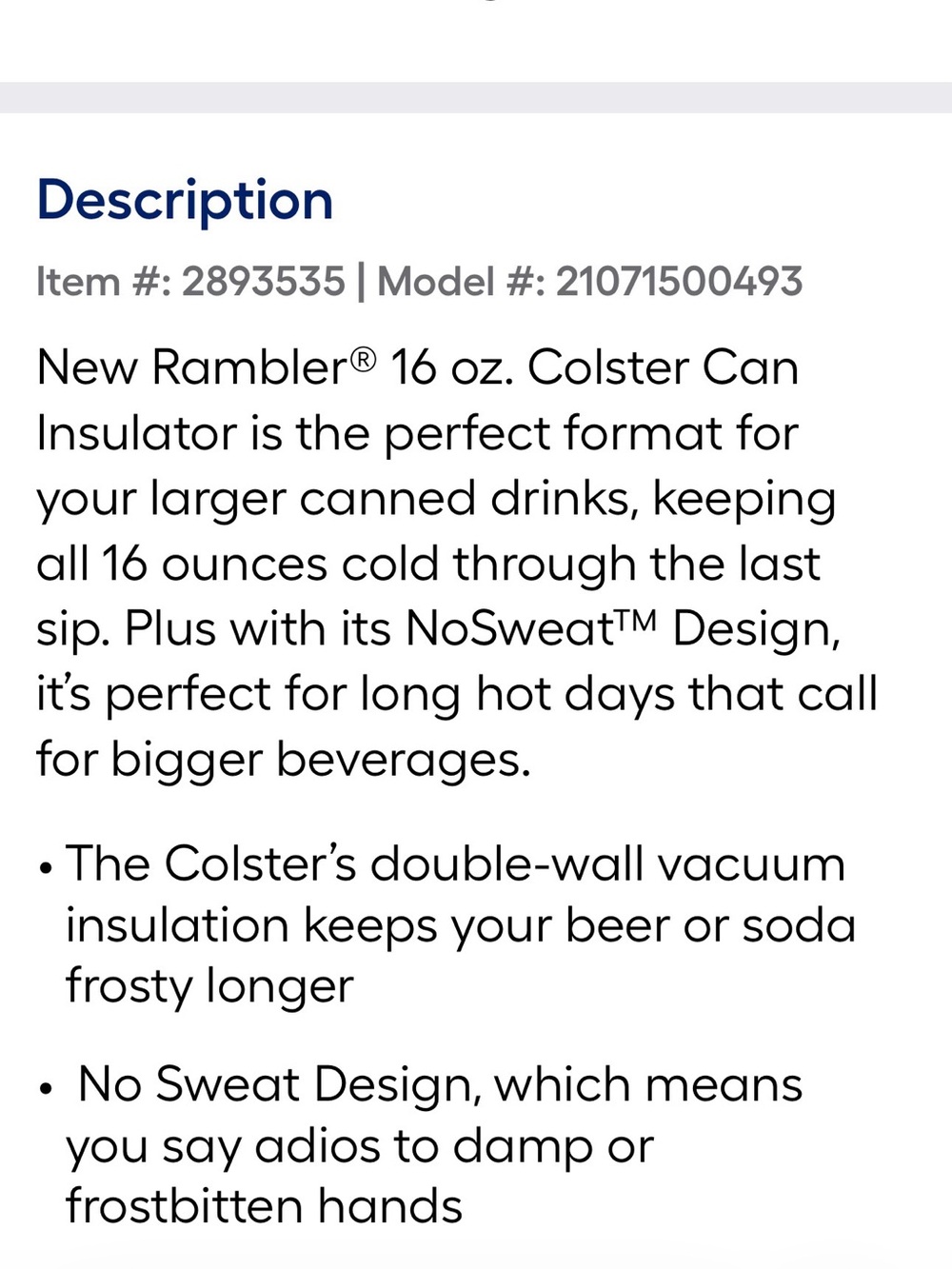 Yeti slim 12oz can holder - Picture 4 of 4